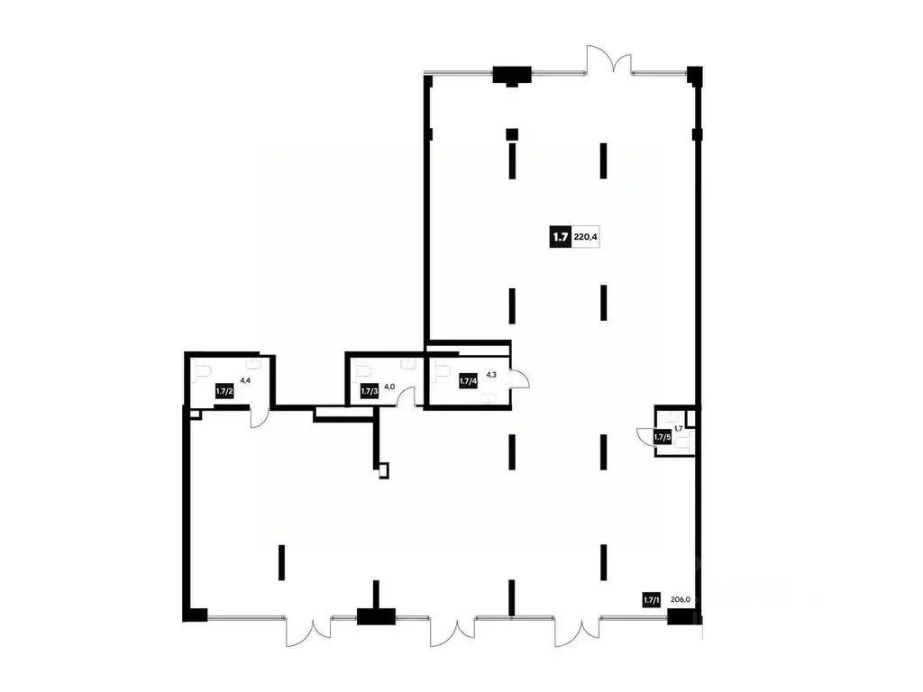 Помещение свободного назначения в Омская область, Омск Снегири ... - Фото 1