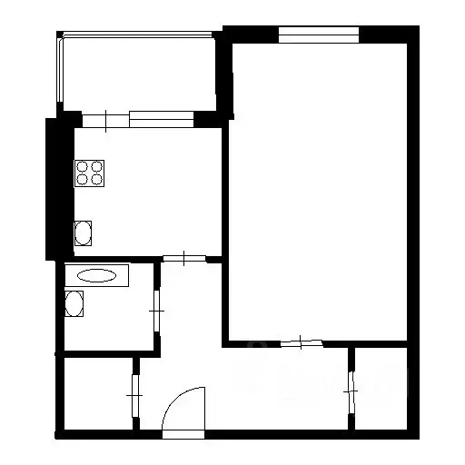 1-к кв. Московская область, Балашиха ул. Некрасова, 11 (33.0 м) - Фото 2