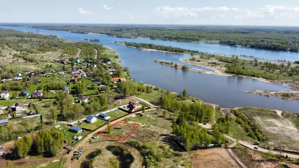 Участок в Тверская область, Кимрский муниципальный округ, д. Михеево  ... - Фото 1