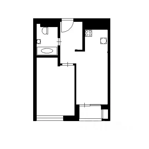 1-к кв. Башкортостан, Уфа ул. Энтузиастов, 13 (37.5 м) - Фото 2