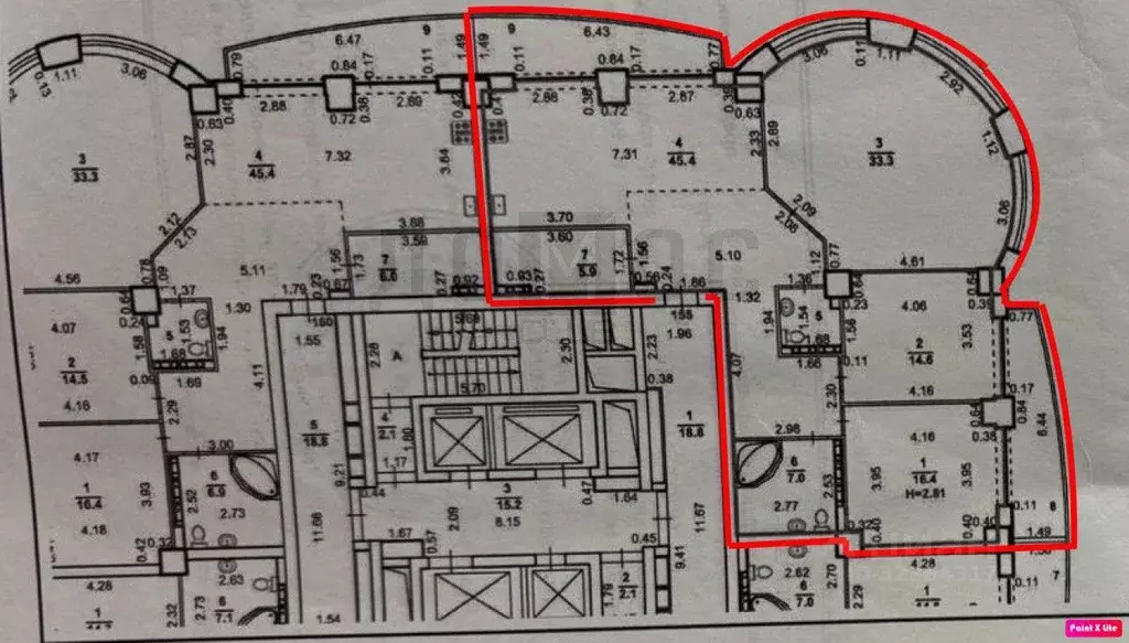3-к кв. Свердловская область, Екатеринбург ул. Машинная, 1Бк2 (125.0 ... - Фото 0