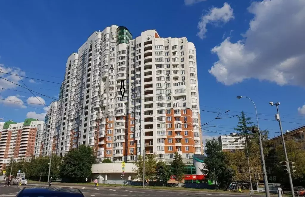 2-к кв. Москва ул. Маршала Тухачевского, 55 (56.1 м) - Фото 1