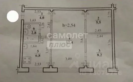 2-к кв. Забайкальский край, Чита ул. Богомягкова, 75 (44.7 м) - Фото 2