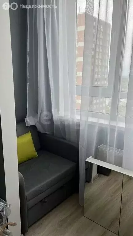 Квартира-студия: деревня Анкудиновка, Черкесская улица, 17 (27.4 м) - Фото 1