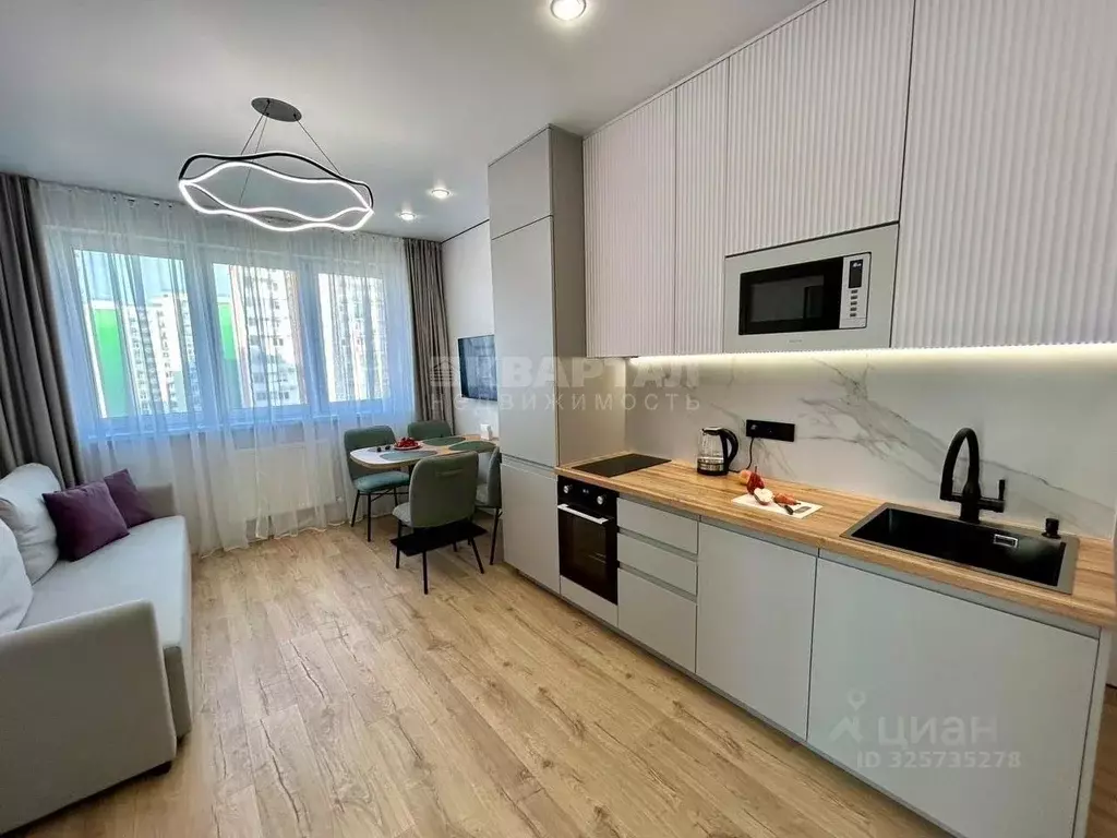 2-к кв. Краснодарский край, Сочи Адлер жилрайон, ул. Белых Акаций, 34 ... - Фото 1