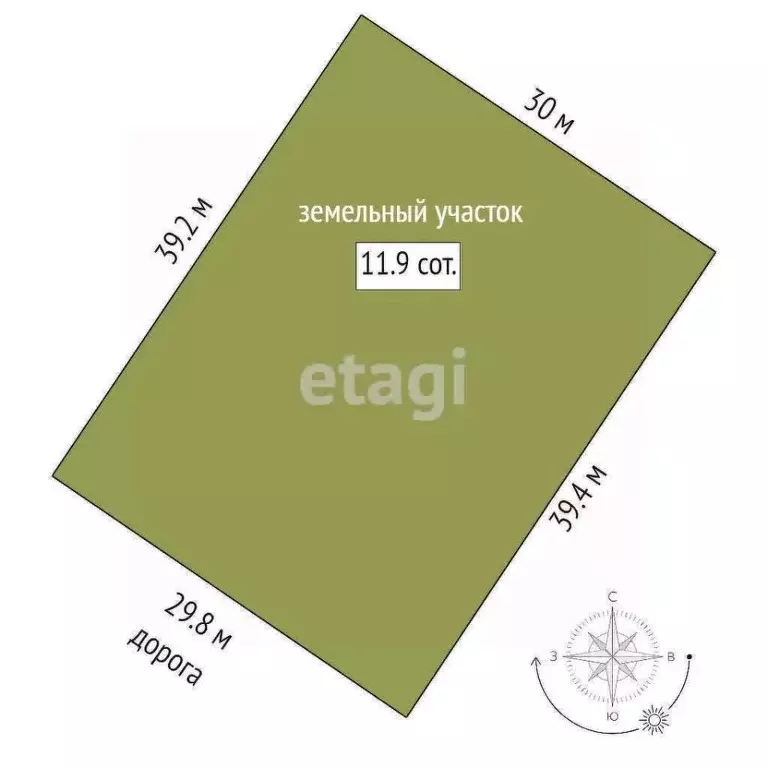 Участок в Ростовская область, Азов Азовский район,  (11.86 сот.) - Фото 2