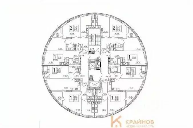 1-к кв. Воронежская область, с. Новая Усмань, Южный мкр  (40.51 м) - Фото 1