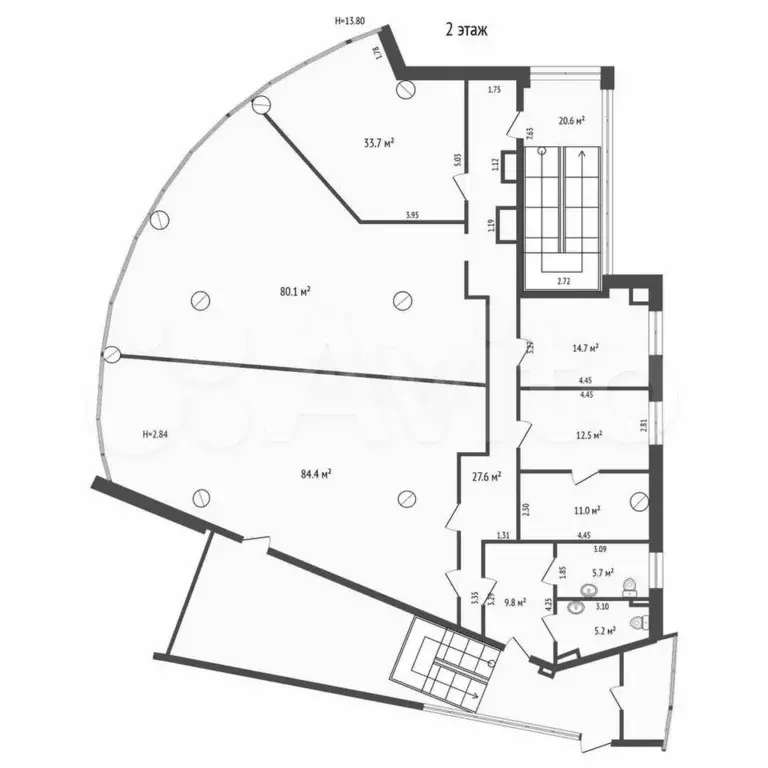 Продам офисное помещение, 926 м - Фото 1