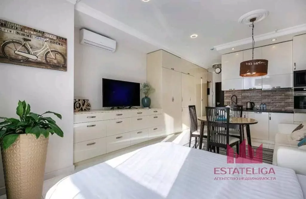 Студия Москва Ходынский бул., 2 (33.0 м) - Фото 1