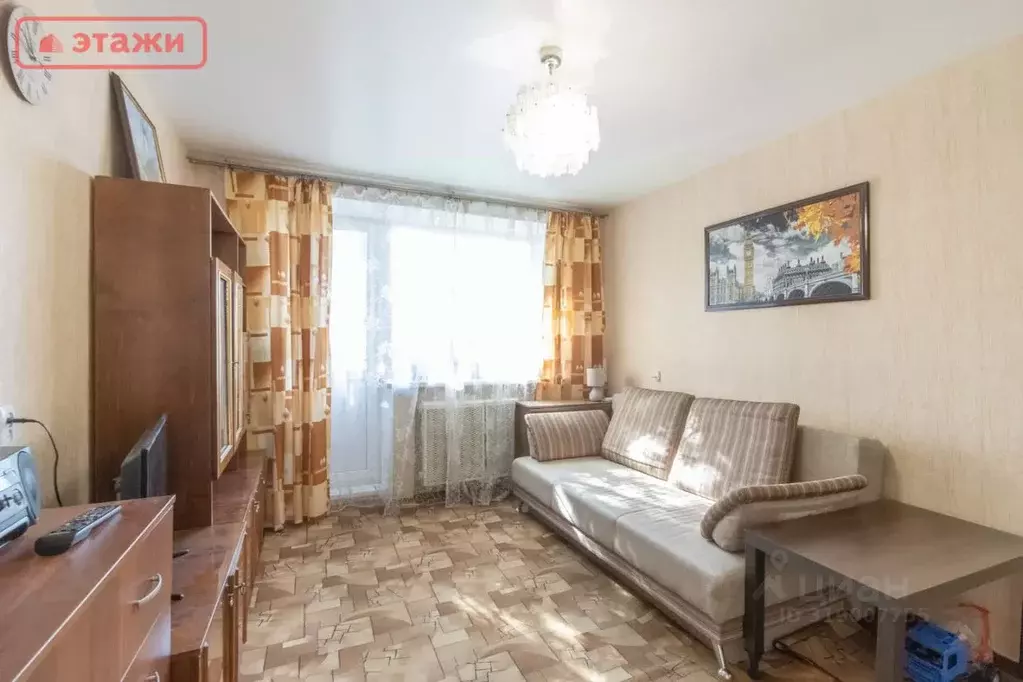 2-к кв. Карелия, Петрозаводск ул. Калинина, 26 (47.0 м) - Фото 0