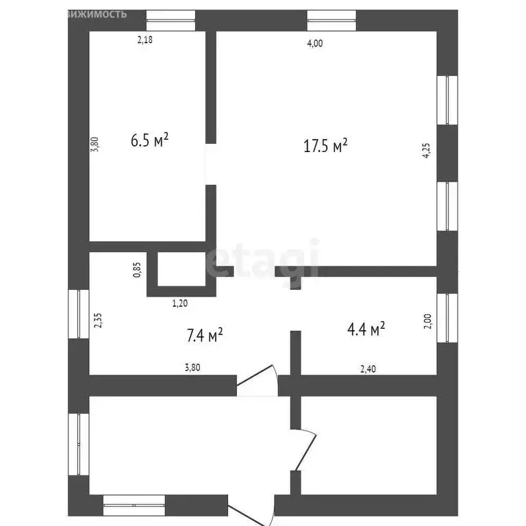 Дом в Новокузнецк, Братская улица (36 м) - Фото 0