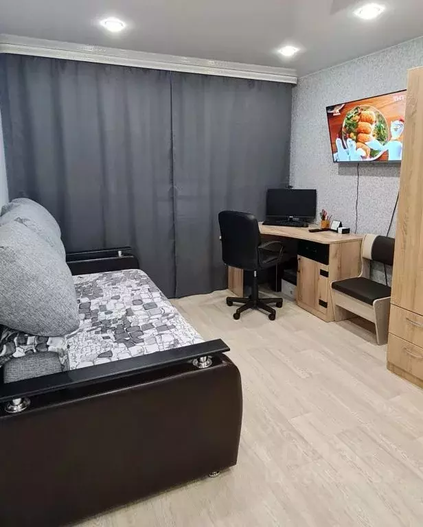 1-к кв. Красноярский край, Норильск ул. Нансена, 102 (34.0 м) - Фото 1