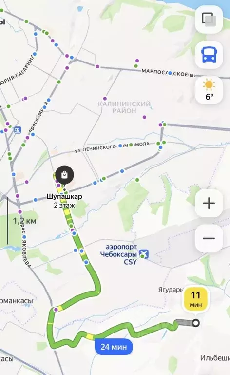Участок в Чувашия, Чебоксарский муниципальный округ, д. Устакасы ул. ... - Фото 2