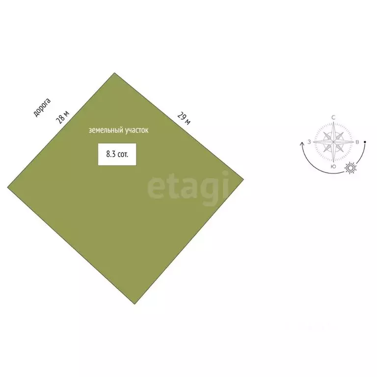 Участок в Башкортостан, Стерлитамакский район, Наумовский сельсовет, ... - Фото 2