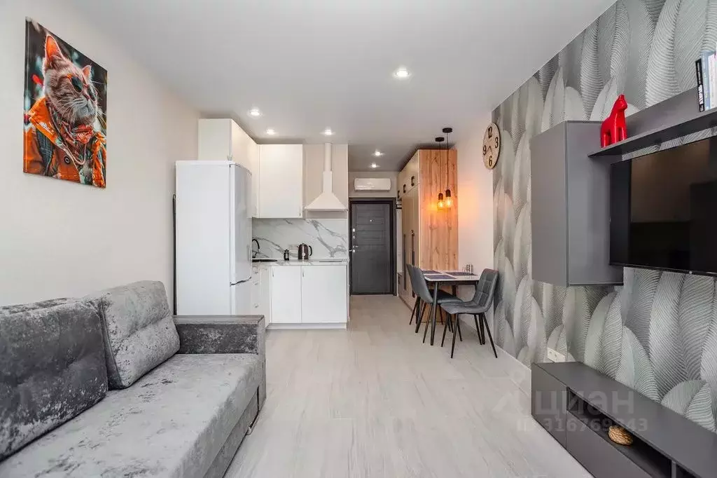 Студия Приморский край, Владивосток Стрелковая ул., 18к1 (25.0 м) - Фото 1