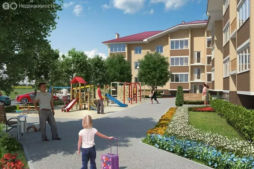 Квартира-студия: аул Новая Адыгея, Бжегокайская улица, 29/4А (19.6 м) - Фото 1