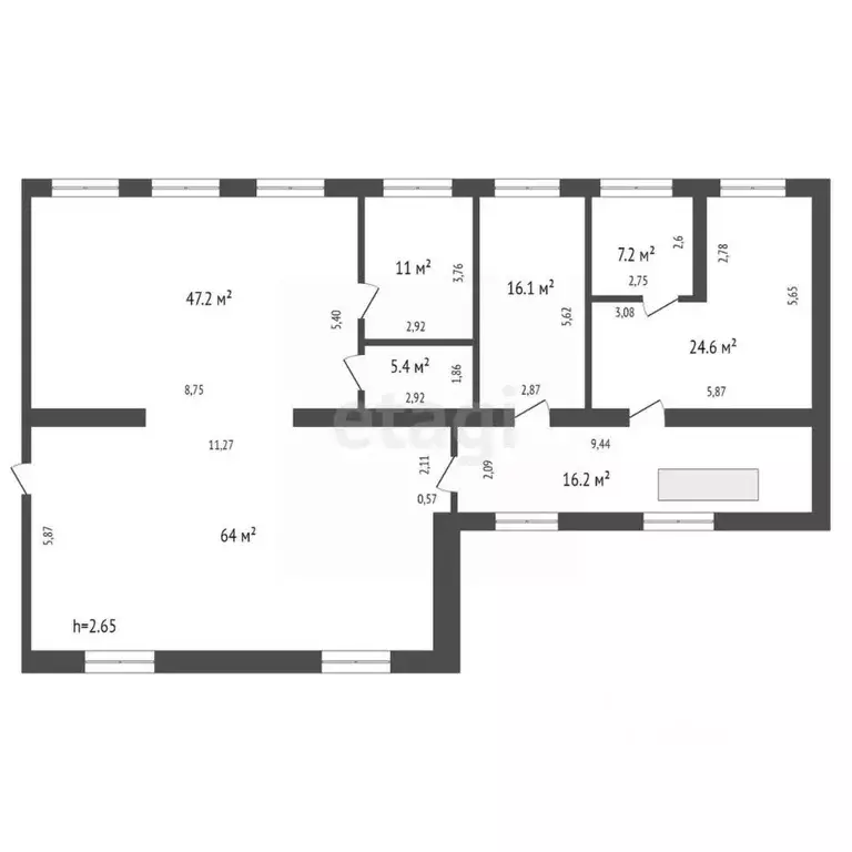 Помещение свободного назначения в Красноярский край, Красноярск ул. ... - Фото 2