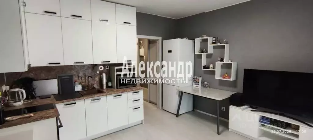 Студия Санкт-Петербург Львовская ул., 9 (27.0 м) - Фото 1