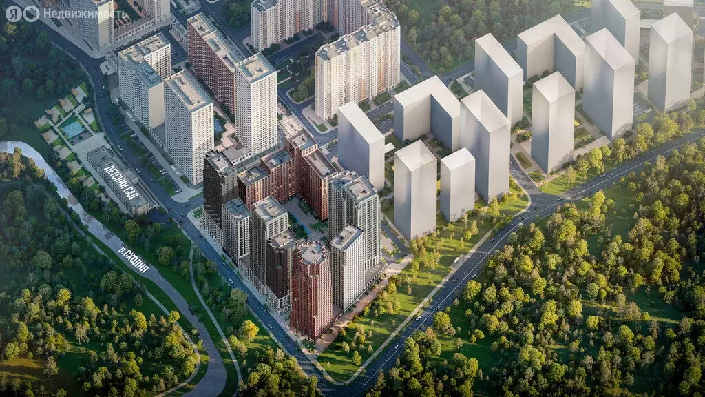 2-комнатная квартира: Москва, ЖК Квартал Мит (66.08 м) - Фото 1