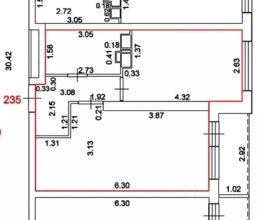 1-к кв. Самарская область, Самара ул. Советской Армии, 91 (36.7 м) - Фото 1