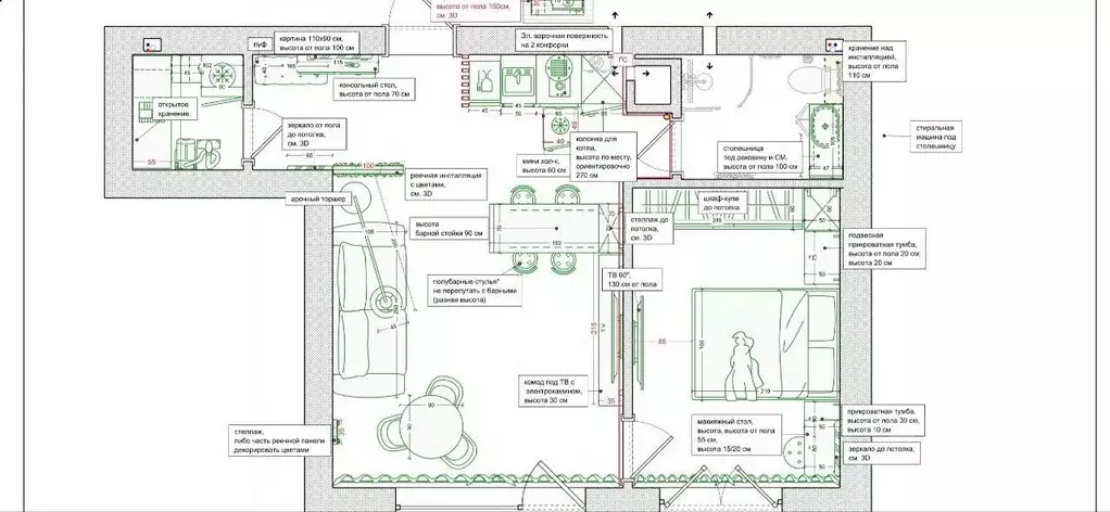 1-к кв. Калининградская область, Светлогорск Ольховая ул., 32к6 (47.1 ... - Фото 2