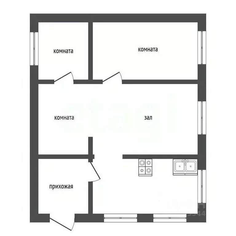 Дом в Тюменская область, Тюмень Пышминская ул. (90 м) - Фото 1