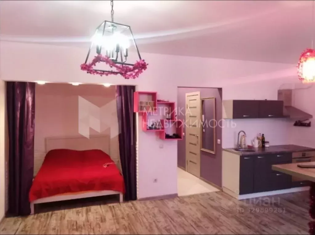 1-к кв. Тюменская область, Тюмень Полевая ул., 105к2 (34.0 м) - Фото 1