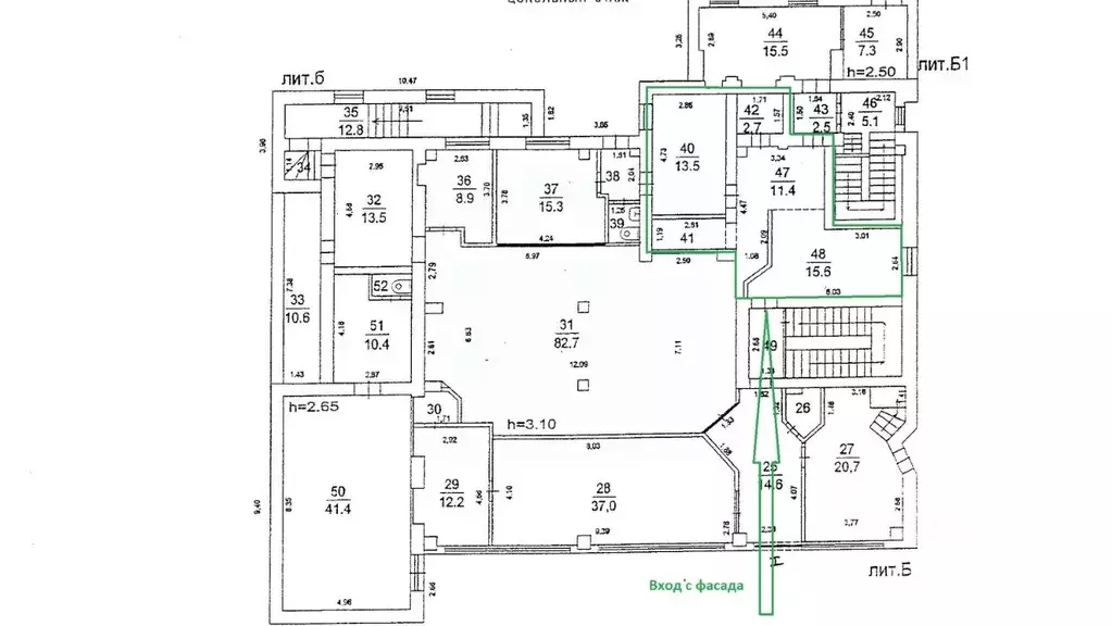Помещение свободного назначения в Московская область, Щелково пл. ... - Фото 2