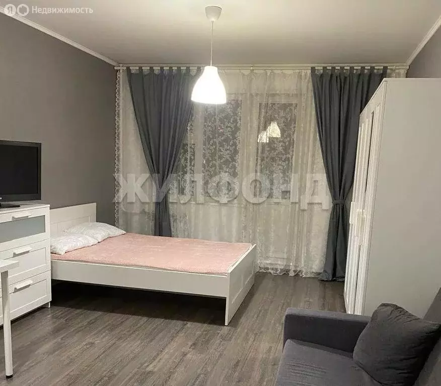 Квартира-студия: Новосибирск, улица Фадеева, 66/9 (27.7 м) - Фото 1