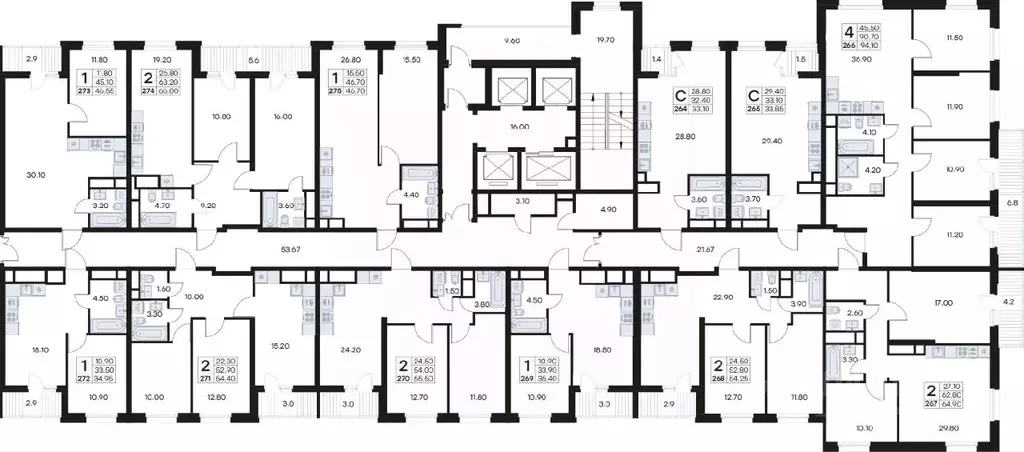1-к кв. Приморский край, Владивосток ул. Карбышева, 22Б (46.7 м) - Фото 2