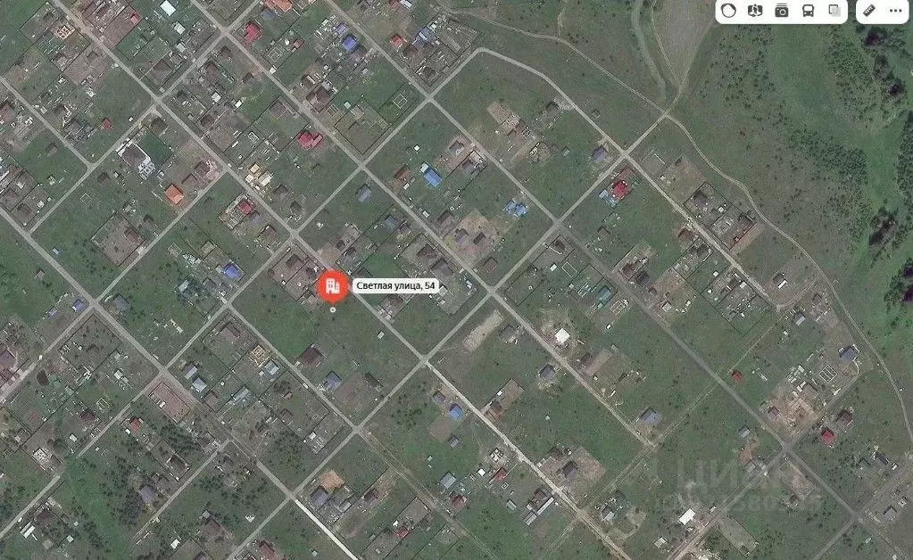 Участок в Удмуртия, Завьяловский район, д. Сизево ул. Светлая, 54 (8.0 ... - Фото 1