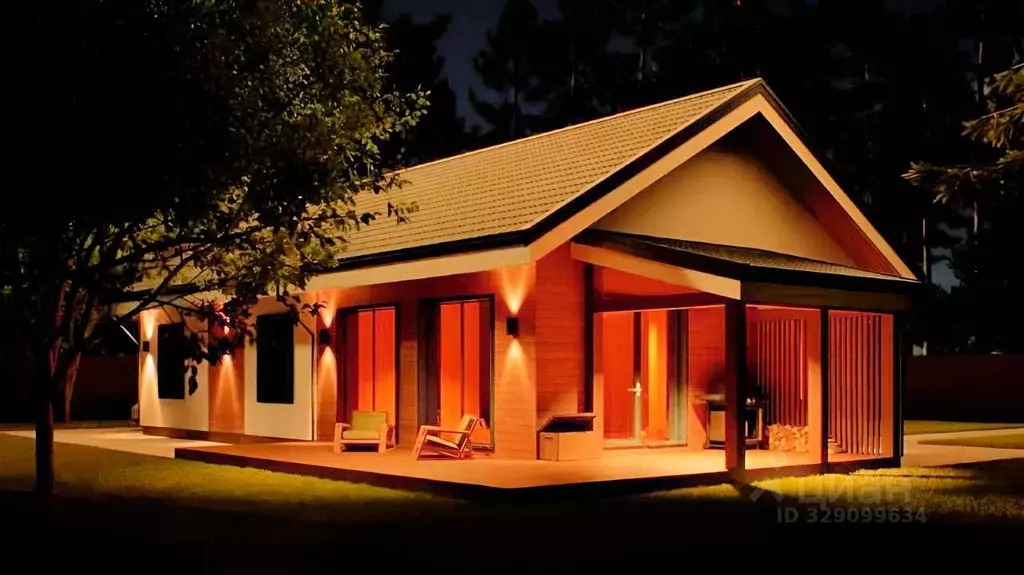 Дом в Ленинградская область, Ломоносовский район, Лаголовское с/пос, ... - Фото 2