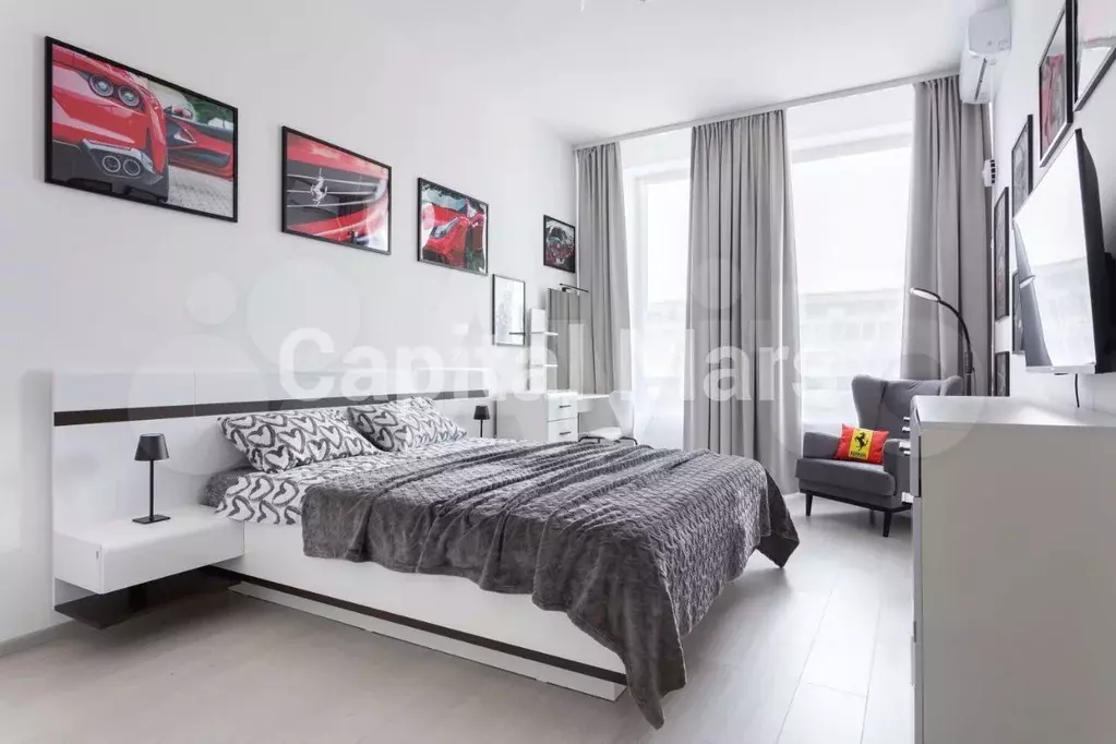 1-к. квартира, 55 м, 5/11 эт. - Фото 0