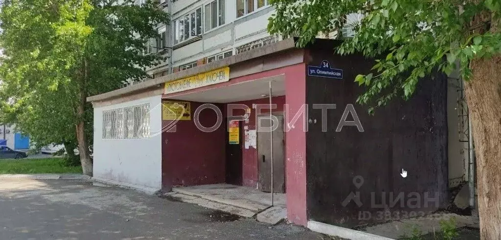 1-к кв. Тюменская область, Тюмень Олимпийская ул., 34 (31.0 м) - Фото 1