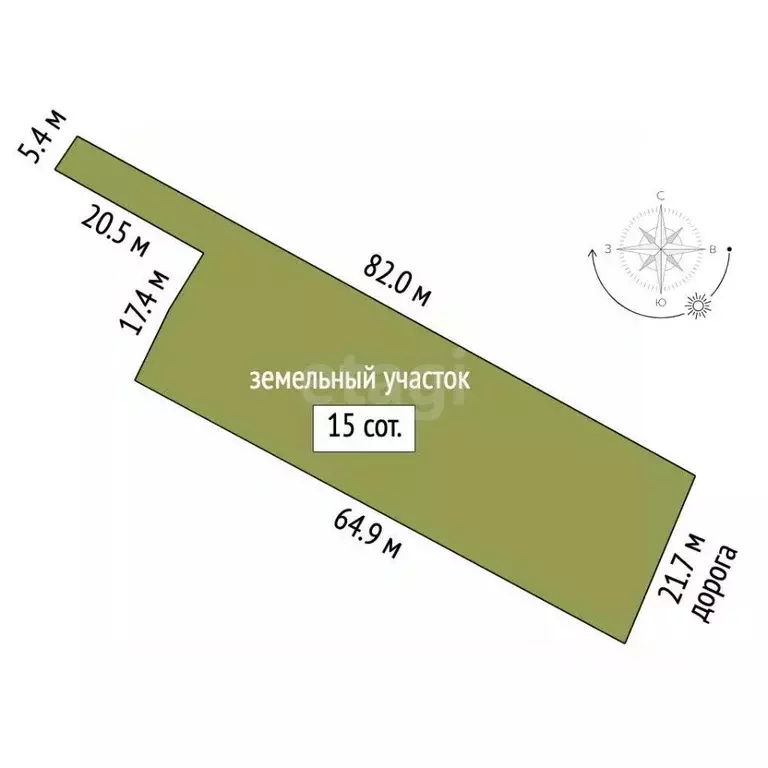 Участок в Татарстан, Альметьевск Шоссейная ул. (30.0 сот.) - Фото 2