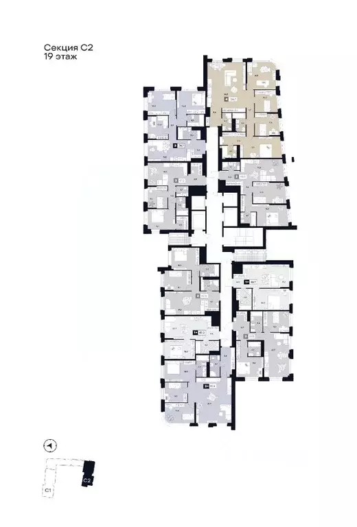 2-к кв. Москва Лодочная ул., 27К2 (69.3 м) - Фото 1