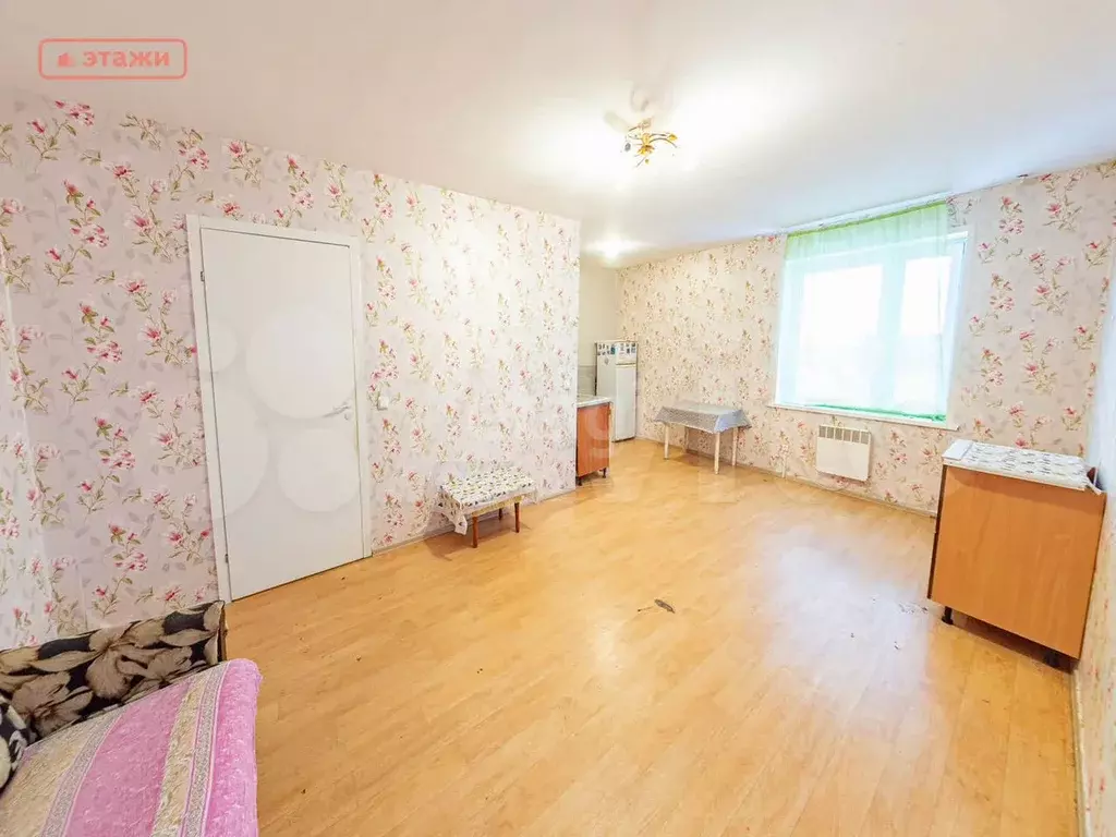 Квартира-студия, 33,4 м, 3/3 эт. - Фото 1