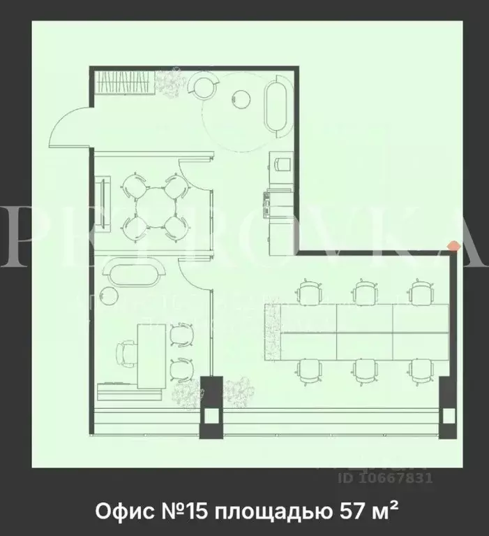 Офис в Москва проезд 3-й Марьиной рощи, 40С1 (51 м) - Фото 2