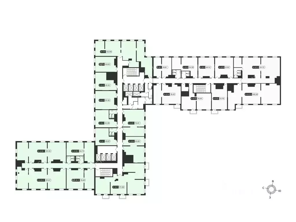Офис в Санкт-Петербург Коломяжский просп., 19 (1125 м) - Фото 2