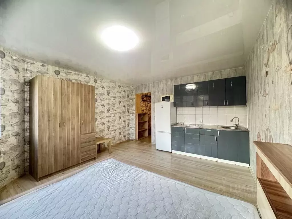 Студия Московская область, Домодедово Южный мкр, ул. Курыжова, 16 ... - Фото 1