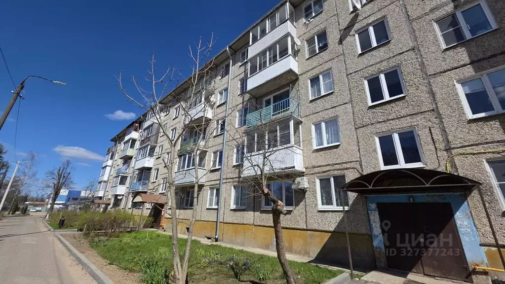 1-к кв. Владимирская область, Киржач Красный Октябрь мкр, ул. ... - Фото 1