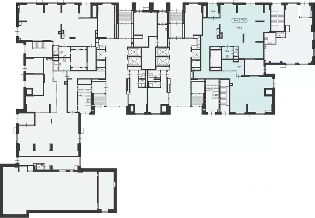 Помещение свободного назначения в Москва Дмитровское ш., вл89 (218 м) - Фото 1