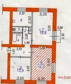 Комната Кемеровская область, Новокузнецк ул. Петракова, 64 (19.0 м) - Фото 2