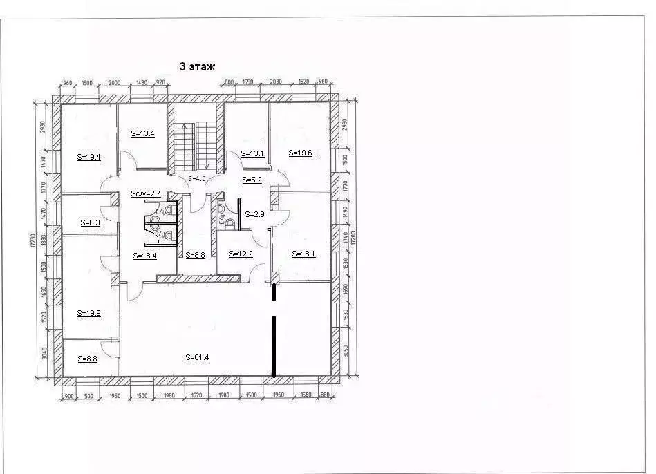 Офис в Москва 1-я Мытищинская ул., 25 (258 м) - Фото 2