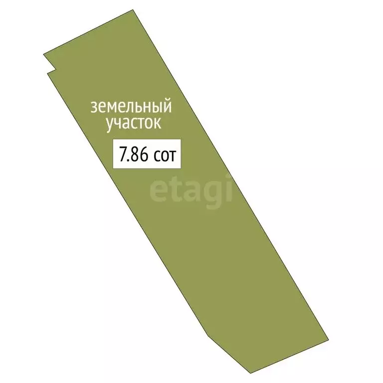 Участок в Новосибирск, СНТ Золотая Горка (7.86 м) - Фото 1