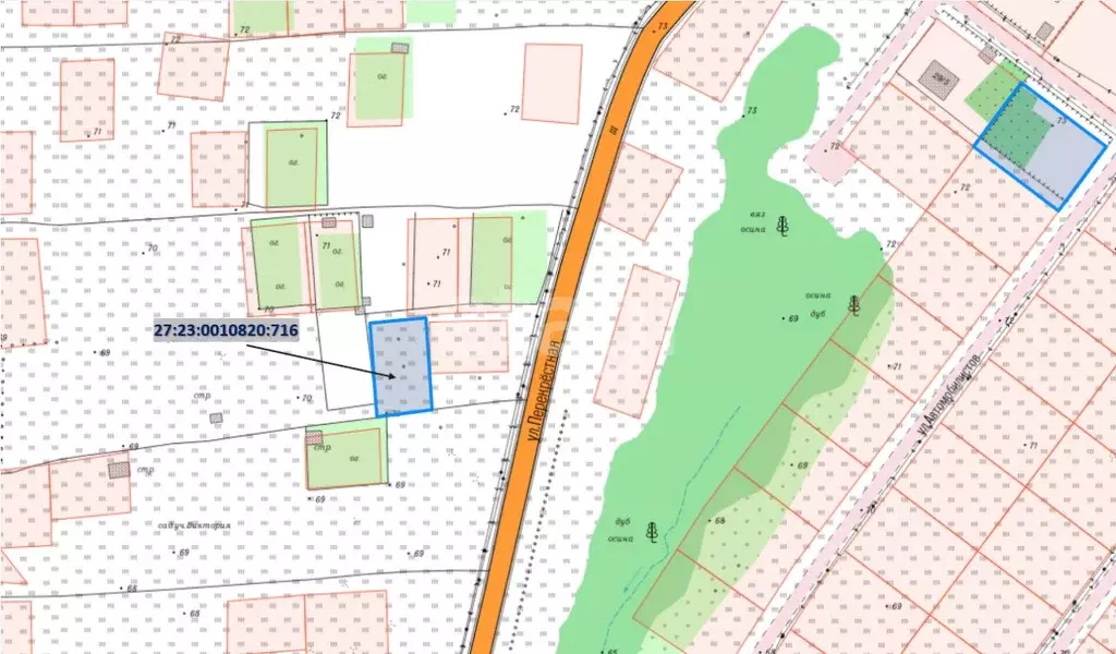 Участок в Хабаровский край, Хабаровск Виктория садовое товарищество, ... - Фото 2