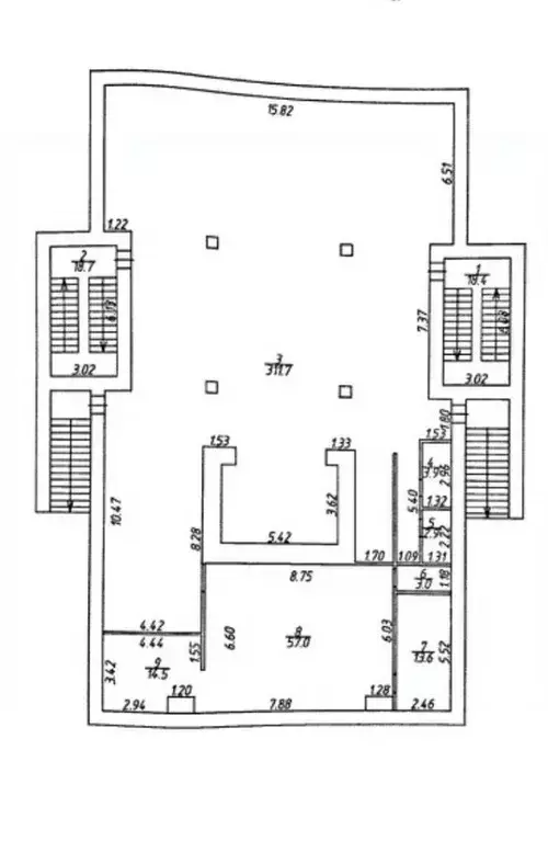 Помещение свободного назначения в Удмуртия, Ижевск Школьная ул., 58А ... - Фото 1