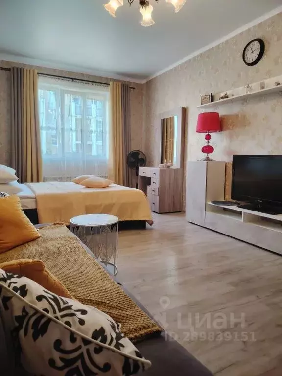 1-к кв. Калининградская область, Янтарный пгт ул. Балебина, 21А (35.0 ... - Фото 2