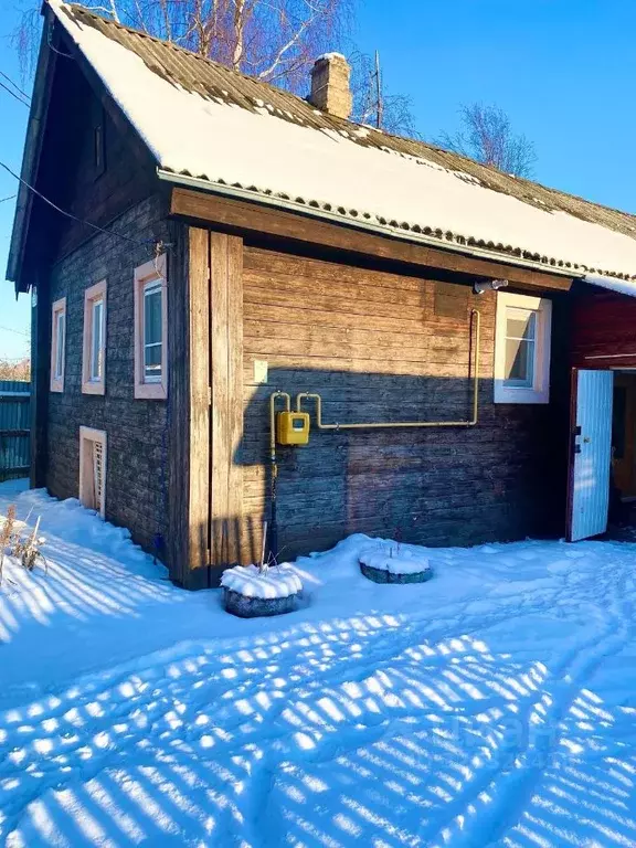 Дом в Вологодская область, Череповецкий район, с. Мякса Советская ул., ... - Фото 1
