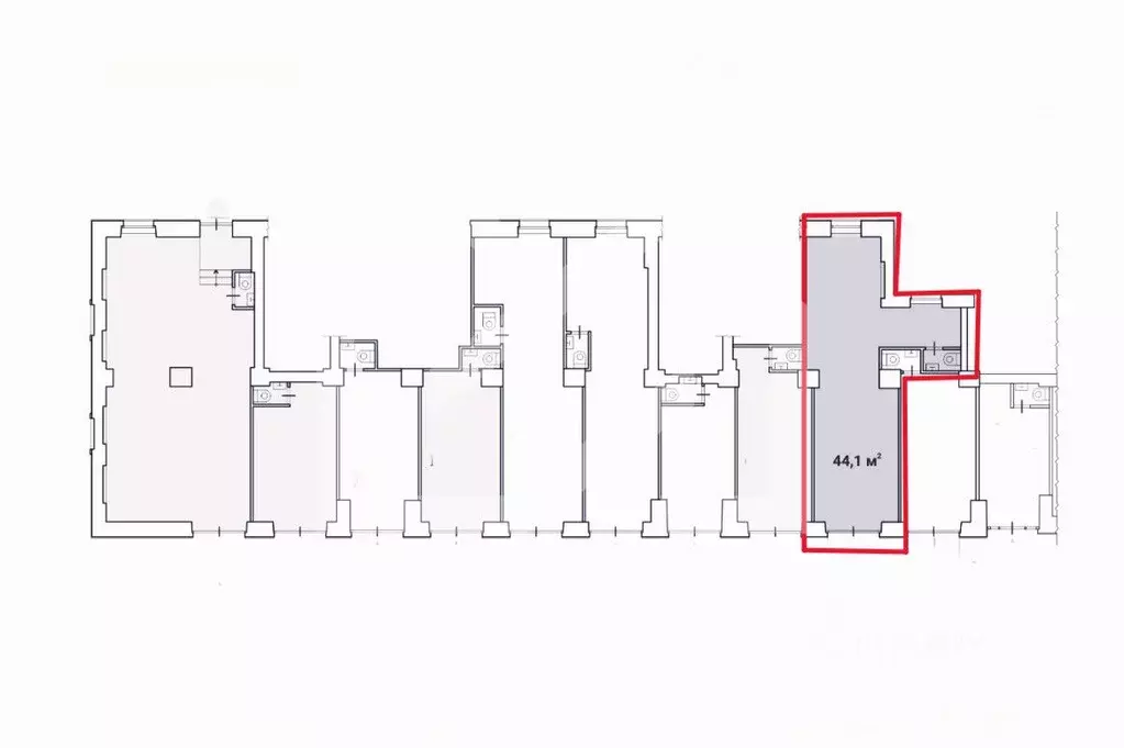 Помещение свободного назначения в Москва ул. Дмитрия Ульянова, 10/1К1 ... - Фото 2